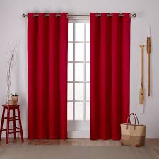 STRIP HOME DECOR  Red Curtain